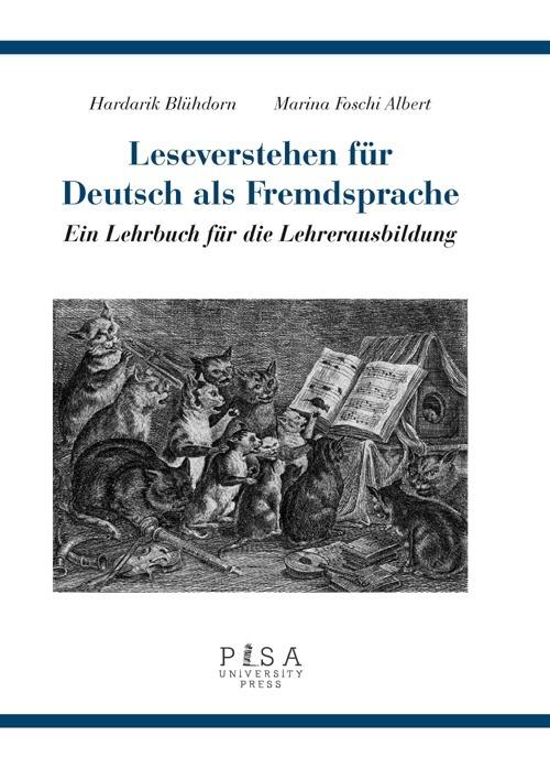 Leseverstehen fur Deutsch als Fremdsprache. Ein Lehrbuch fur die Lehrerausbildung - Hardarik Blühdorn,Albert M. Foschi - copertina
