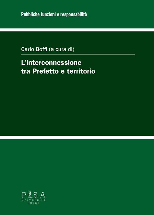 L'interconnessione tra Prefetto e territorio - copertina