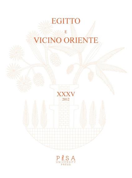Egitto e Vicino Oriente (2012). Ediz. italiana e inglese. Vol. 35 - copertina