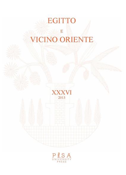 Egitto e Vicino Oriente (2013). Ediz. italiana e inglese. Vol. 36 - copertina