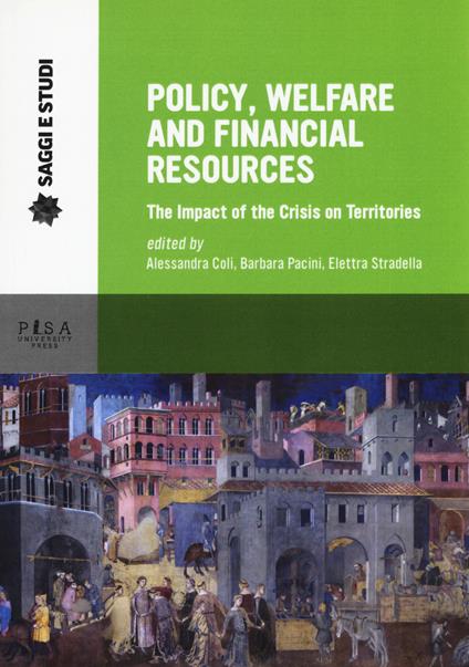 Policy, welfare and financial resources. The impact of the crisis on territories - copertina