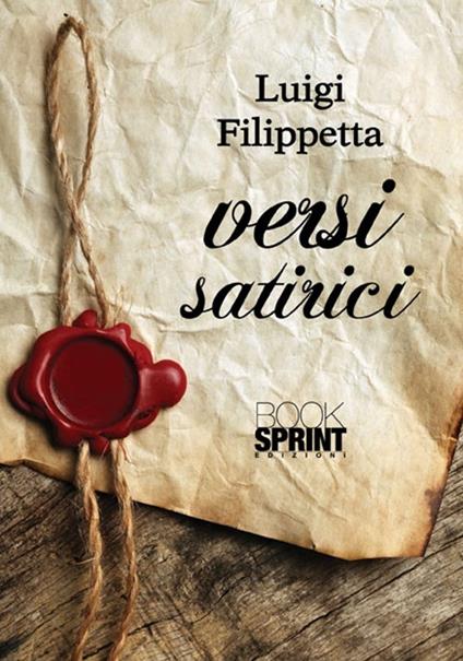 Versi satirici - Luigi Filippetta - copertina