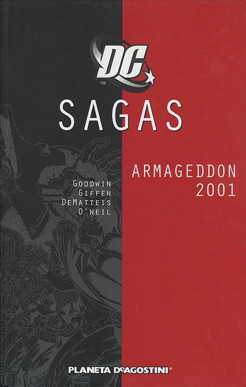  Sagas. Armaggeddon 2001 - copertina