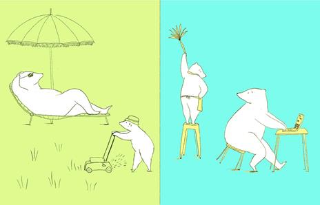 Orso grande e orso piccolo. Ediz. illustrata - Davide Calì - 2