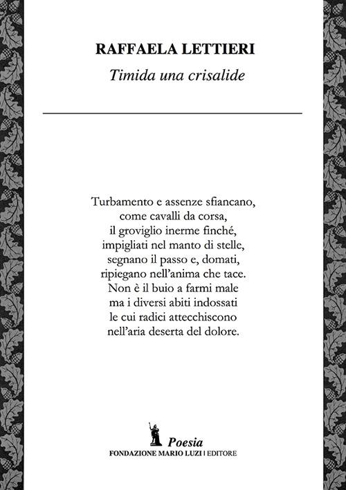 Timida una crisalide - Raffaela Lettieri - copertina
