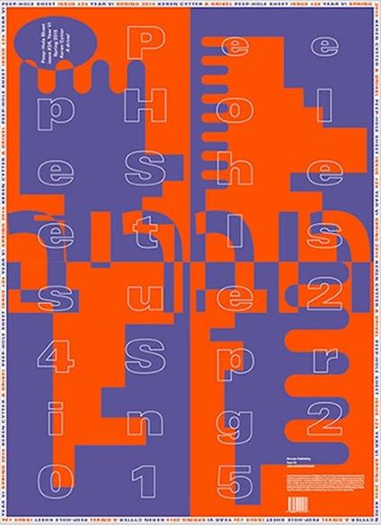 Keren Cytter. A Drivel. Peep-Hole Sheet. Ediz. inglese ed ebraica. Vol. 24 - copertina