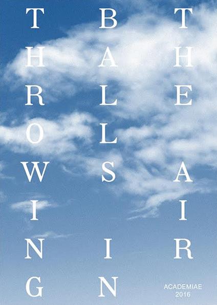 Throwing balls in the air. Ediz. illustrata - copertina