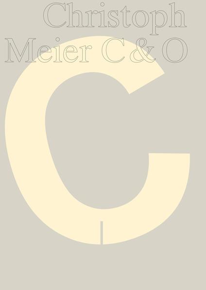 Christoph Meier C&O. Ediz. inglese e tedesca - copertina