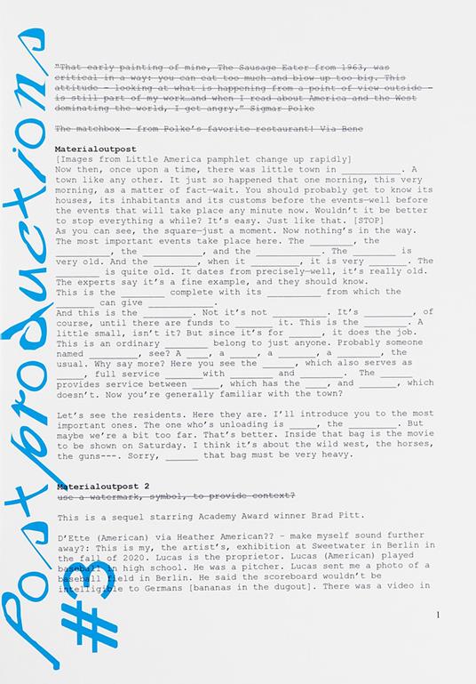 In Medias Res. Ediz. inglese e tedesca. Vol. 3: Postproductions - copertina