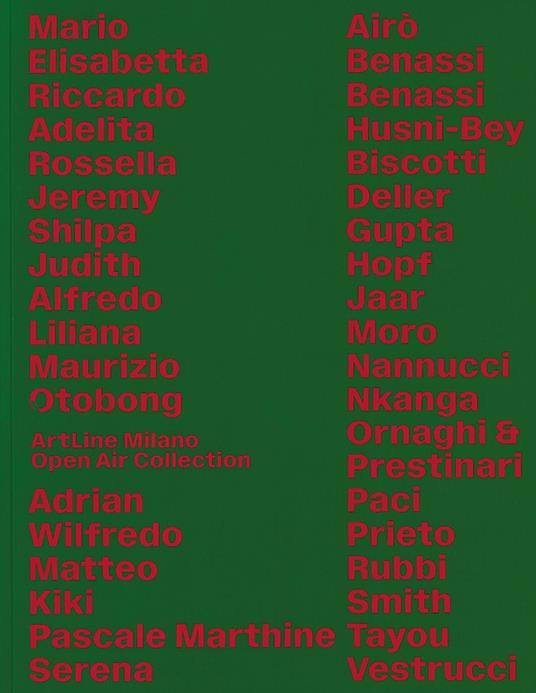 ArtLine Milano: Open Air Collection. Ediz. italiana e inglese - copertina