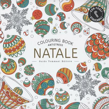 Natale. Colouring book antistress - copertina