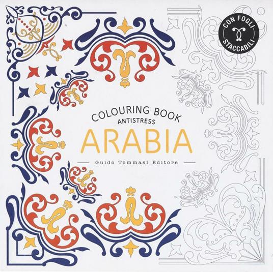 Arabia. Colouring book antistress - copertina