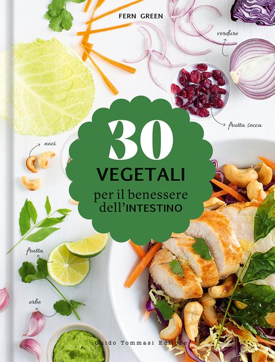 30 vegetali per il benessere dell'intestino - Fern Green - copertina