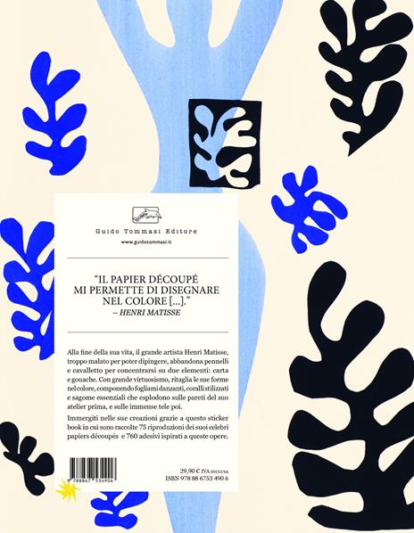 Henri Matisse. Papiers découpés. Con 760 Adesivi - 2