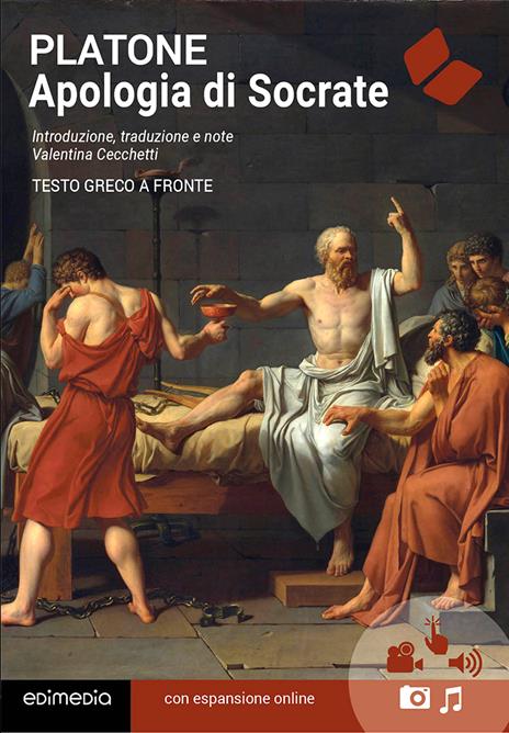 Apologia di Socrate. Testo greco a fronte. Con espansione online - Platone - copertina