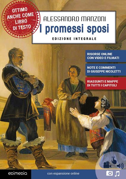 I promessi sposi. Ediz. integrale - Alessandro Manzoni - copertina
