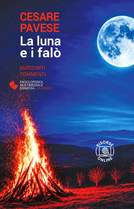 La luna e i falò - Cesare Pavese - copertina