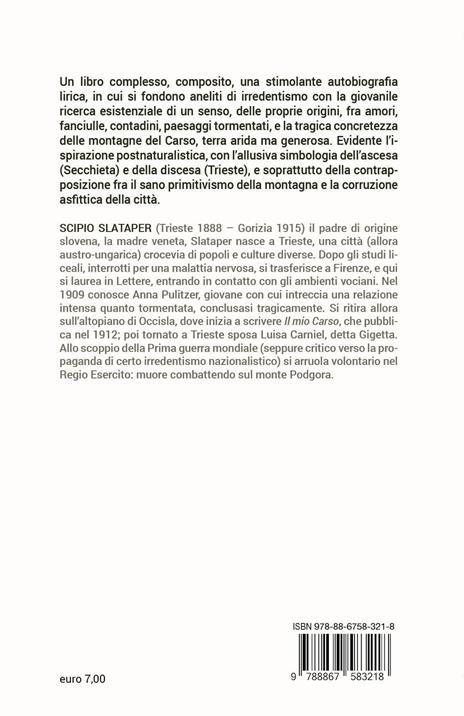Il mio Carso. Con espansione online - Scipio Slataper - 3
