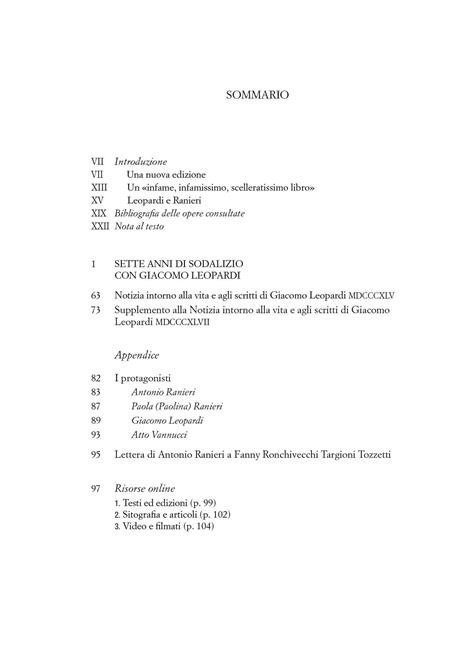 Sette anni di sodalizio con Giacomo Leopardi. Con espansione online - Antonio Ranieri - 3