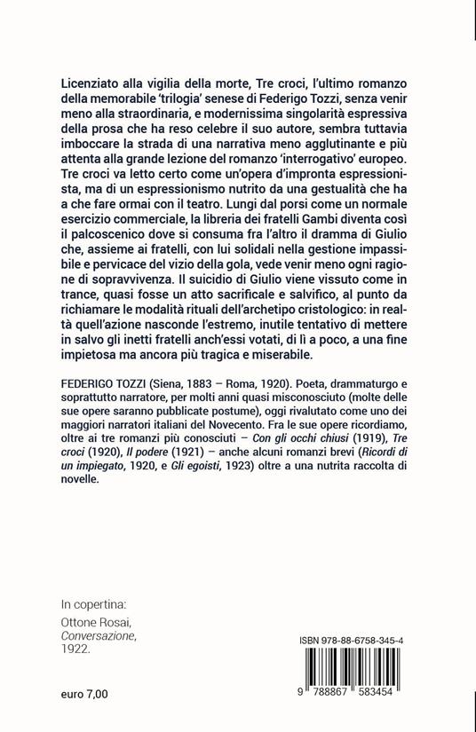 Tre croci. Con espansione online - Federigo Tozzi - 3