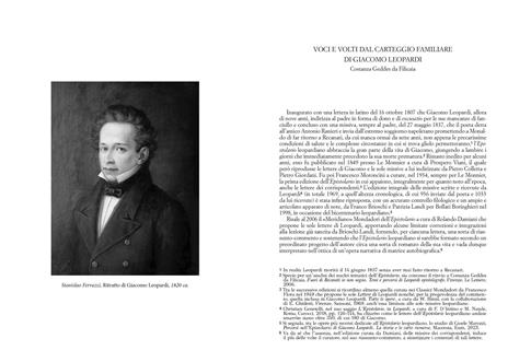 «Addio, figlio d'oro». Carteggio. Con espansione online - Giacomo Leopardi - 2