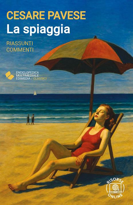 La spiaggia. Con espansione online - Cesare Pavese - copertina