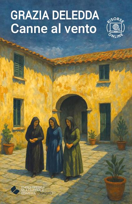 Canne al vento - Grazia Deledda - copertina