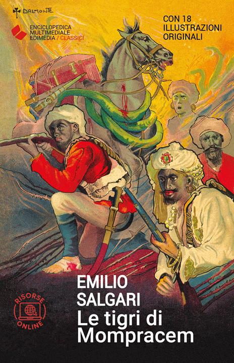 Le tigri di Mompracem. Con risorse online - Emilio Salgari - copertina