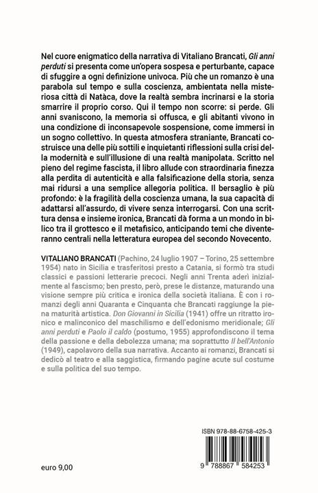 Gli anni perduti. Con risorse online - Vitaliano Brancati - 4