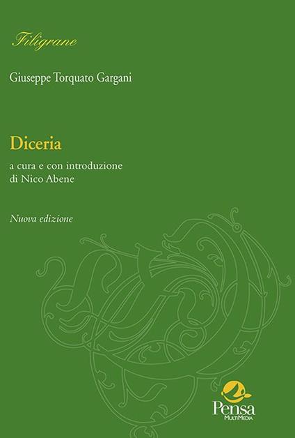 Diceria - Giuseppe T. Gargani - copertina