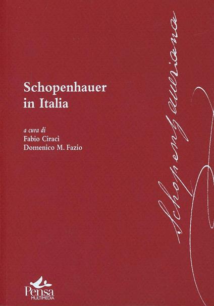 Schopenhauer in Italia - copertina