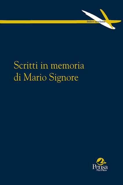 Scritti in memoria di Mario Signore - copertina