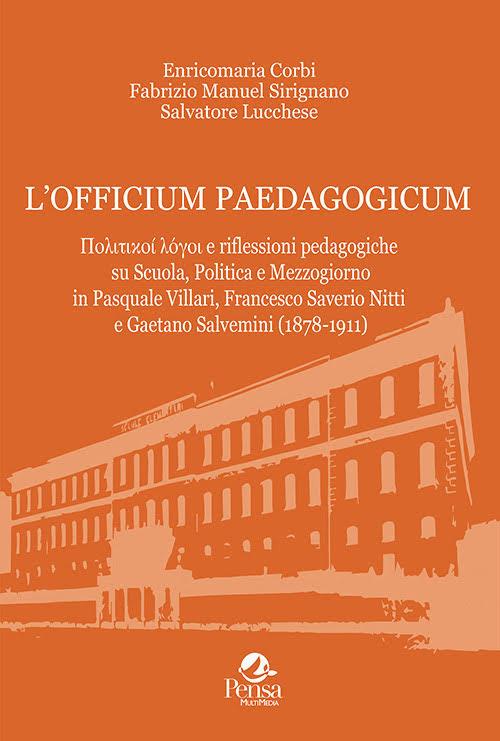 L' officium paedagogicum - Enricomaria Corbi,Fabrizio Manuel Sirignano,Salvatore Lucchese - copertina
