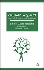 Valutare la qualità. Interventi di sistema nel lavoro sociale