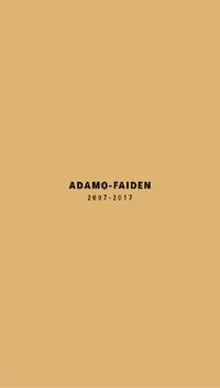 Adamo-Faiden 2007-2017. Ediz. italiana e inglese - copertina