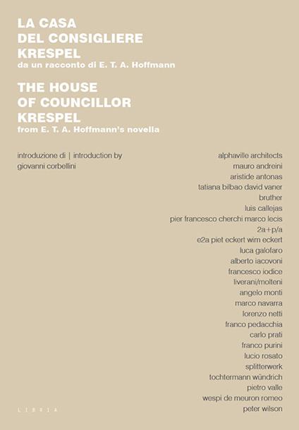 La casa del consigliere Krespel. Da un racconto di E.T.A. Hoffmann - copertina