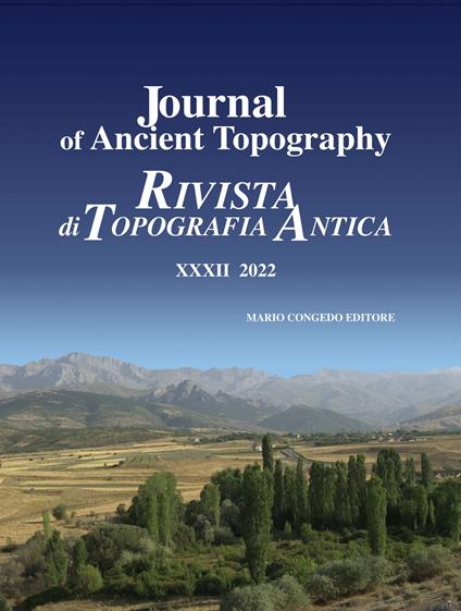 Journal of ancient topography-Rivista di topografia antica (2022). Vol. 32 - copertina