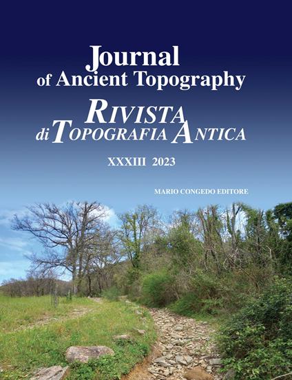 Journal of ancient topography-Rivista di topografia antica (2023). Vol. 33 - copertina