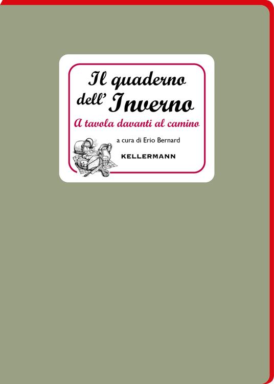 Il quaderno dell'inverno. A tavola davanti al camino - copertina