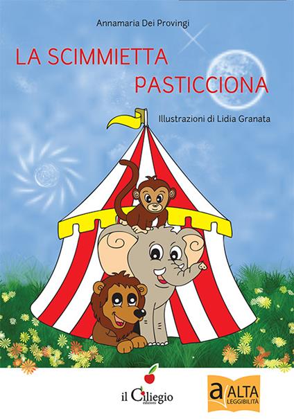 La scimmietta pasticciona - Provingi Annamaria Dei - copertina