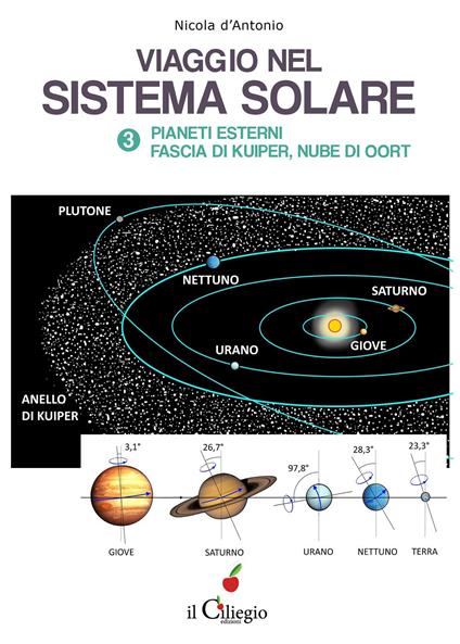 Viaggio nel sistema solare. Vol. 3: Pianti esterni, Fascia di Kuiper, Nube di Oort. - Nicola D'Antonio - copertina
