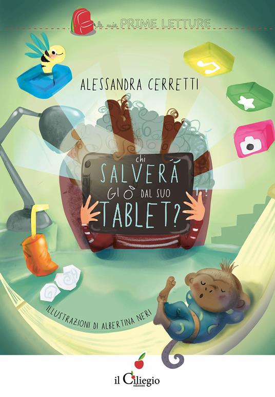 Chi salverà Gio dal suo tablet? - Alessandra Cerretti - copertina