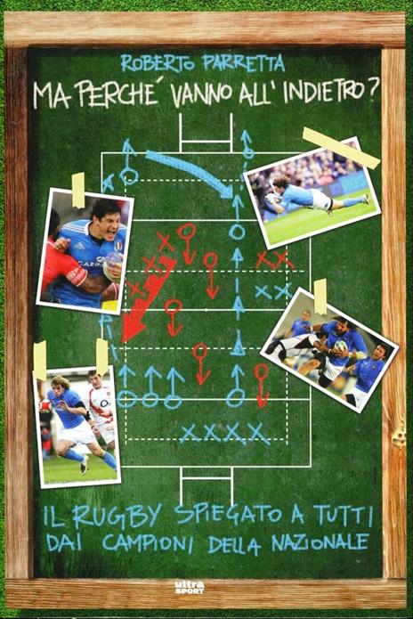 Ma perché vanno all'indietro? Il rugby spiegato a tutti dai campioni della Nazionale - Roberto Parretta - copertina