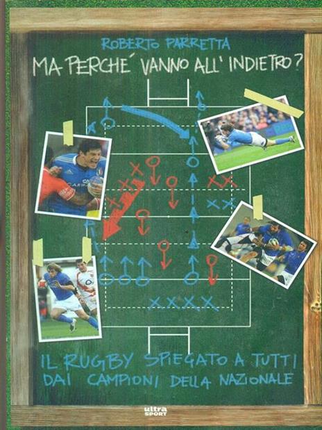 Ma perché vanno all'indietro? Il rugby spiegato a tutti dai campioni della Nazionale - Roberto Parretta - copertina