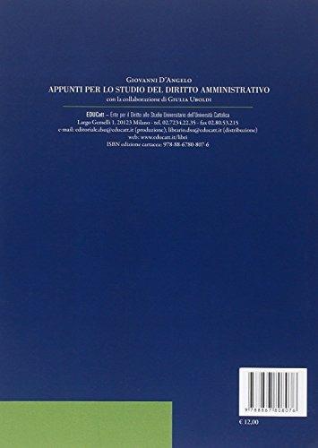 Appunti per lo studio del diritto amministrativo - Giovanni D'Angelo - 2
