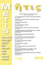 Metis. Ricerche di sociologia, psicologia e antropologia della comunicazione. Vol. 19
