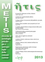 Metis. Ricerche di psicologia, sociologia e antropologia della comunicazione. Vol. 20