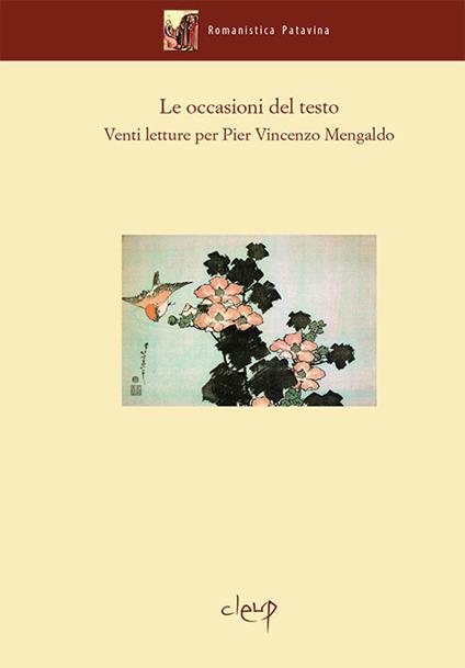 Le occasioni del testo. Venti letture per Pier Vincenzo Mengaldo - copertina