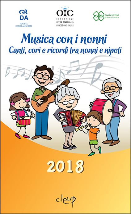 Musica con i nonni. Canti, cori e ricordi tra nonni e nipoti - copertina