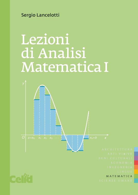 Lezioni di analisi matematica 1 - Sergio Lancelotti - copertina